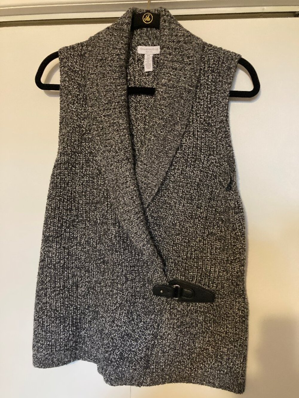 Shawl Collar Sweater Vest